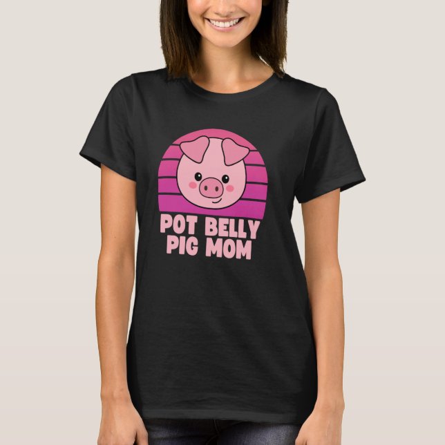Pot Belly Gris Mamma 1 T Shirt (Framsida)
