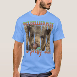 Pot Bellzed Grisar är Söt Coola5073 T Shirt