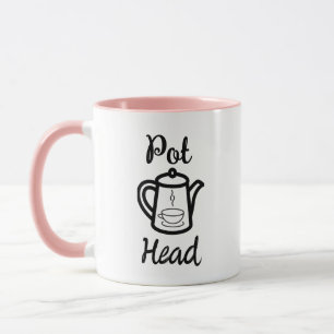 Pot Head - Coffee Funny Coffee Combo Mugg