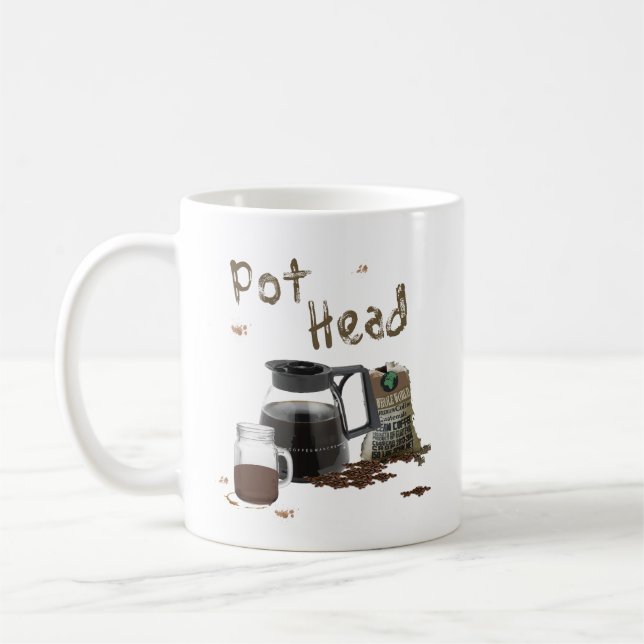 Pot Head Coffee Kaffemugg (Vänster)