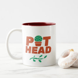 Pot Head Poted Plants Mugg