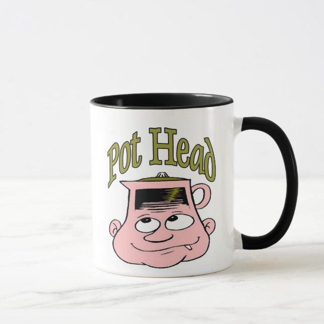 Pot Head T-Shirt Mugg (Höger)