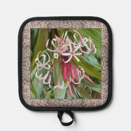 Pot Holder med Loely Spider Lily