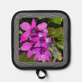 Pot Holder med Magenta Baboon Flower