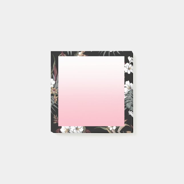 Pot it note-blommigt post-it block (Framsida)