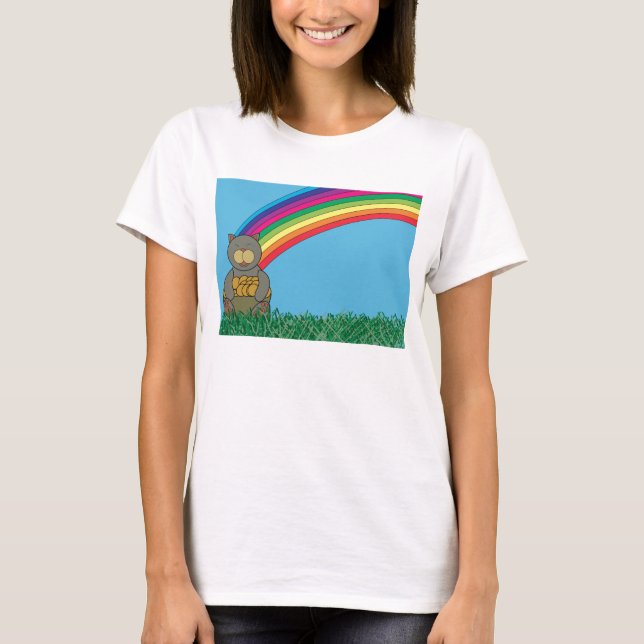 Pot O'Guld Cat Shirt Tee Shirt (Framsida)