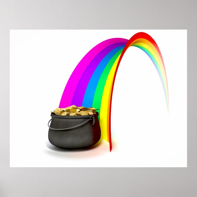 Pot O'Guld i slutet av ett regnbåge Poster (Framsidan)