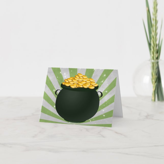 Pot o'Guld Tack Kort (Framsida)