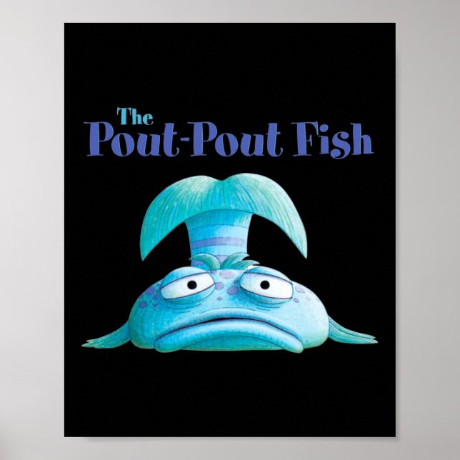 Pot Pout Fisk Fiskare Rolig Fisk Fan Cute F Poster (Framsidan)
