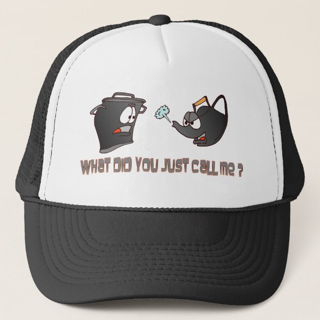 Pot ringer Kettle Black Hat Truckerkeps (Framsida)