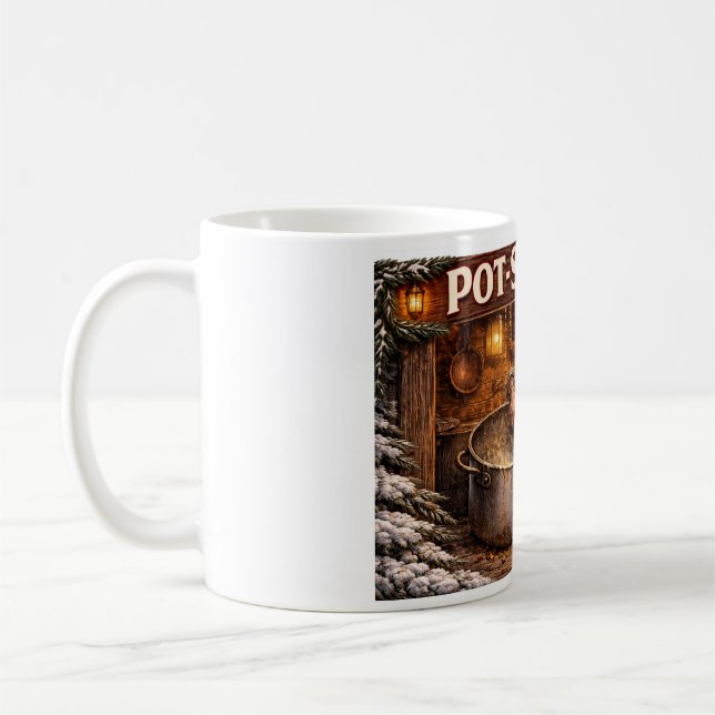 Pot Scraper Icelandic Yule Lad  Kaffemugg (Vänster)