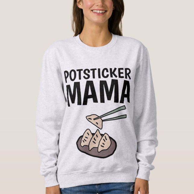 POT STICKER T-Shirts POT-MAMMA (Framsida)