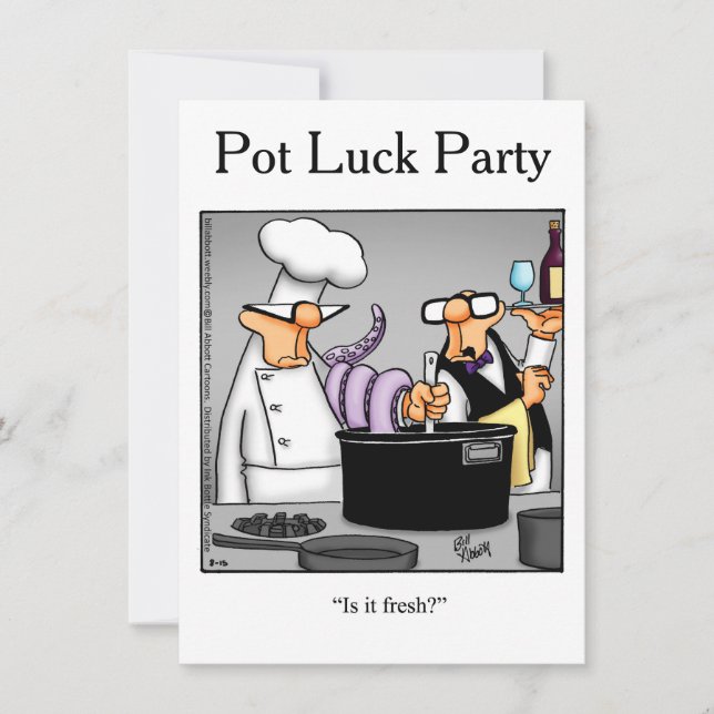 Pot Tur Party-inbjudningar Inbjudningar (Framsida)