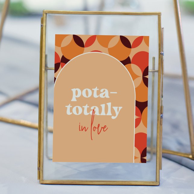 Pota-totalt i Kärlek Bröllop-tecken Poster (Skapare uppladdad)