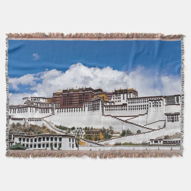 Potala palace i Lhasa - Tibet Filt (Framsidan)
