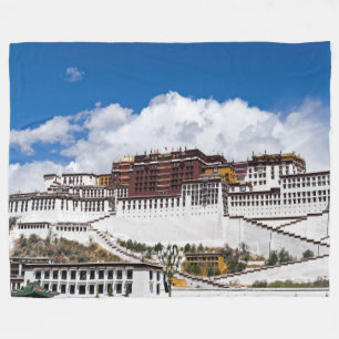 Potala palace i Lhasa - Tibet Fleecefilt