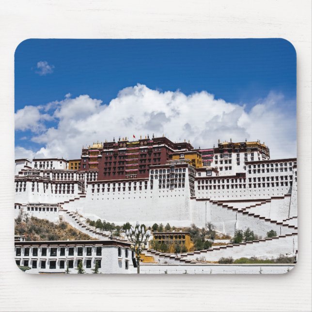 Potala palace i Lhasa - Tibet Musmatta (Framsidan)
