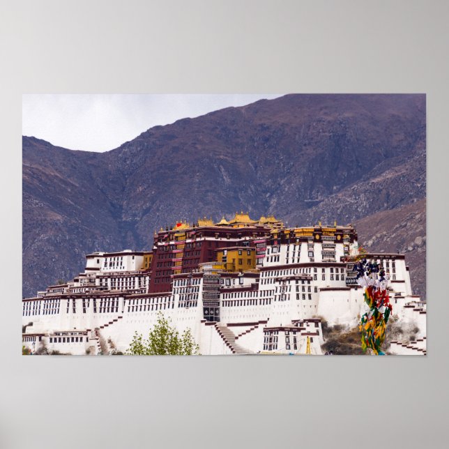 Potala palace i Lhasa - Tibet Poster (Framsidan)