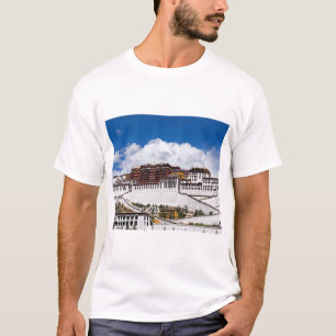 Potala palace i Lhasa - Tibet T Shirt