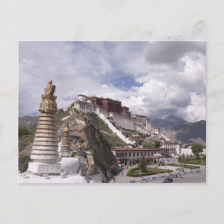 Potala palace i Tibet Vykort