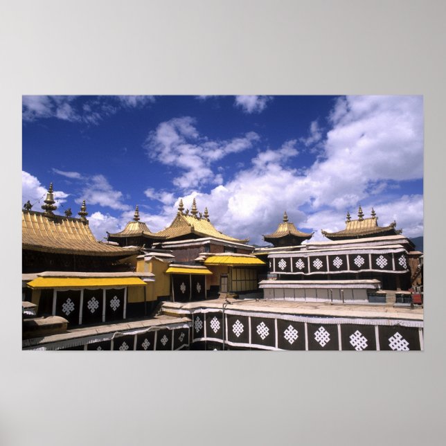 Potala Palace inuti med stativ hemma Poster (Framsidan)