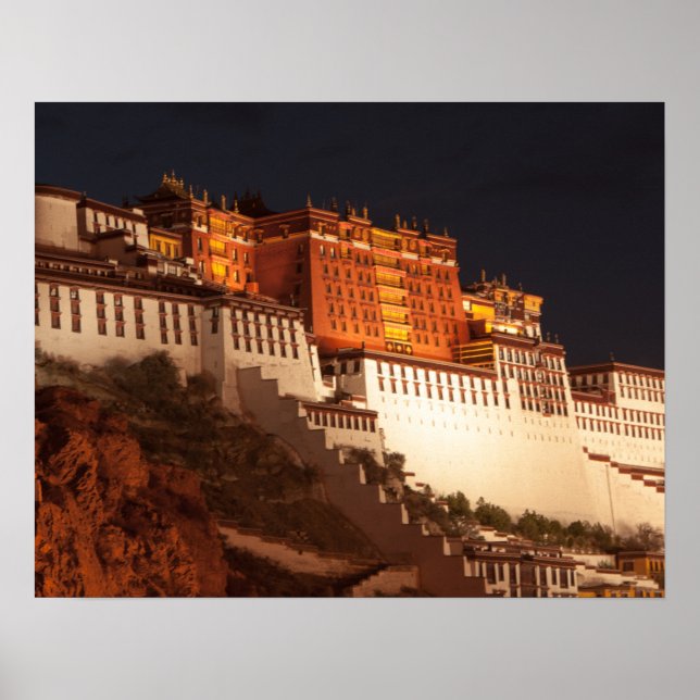 Potala Palace Tibet Poster (Framsidan)