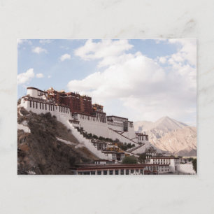 Potala Palace Tibet-vykort Vykort
