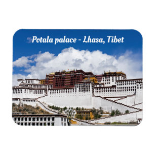 Potala-palatset i Lhasa - Tibet Magnet