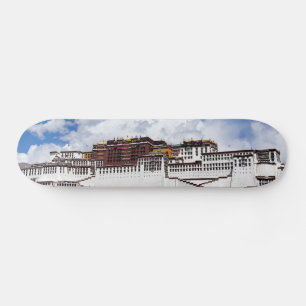 Potala-palatset i Lhasa - Tibet Mini Skateboard Bräda 18,5 Cm