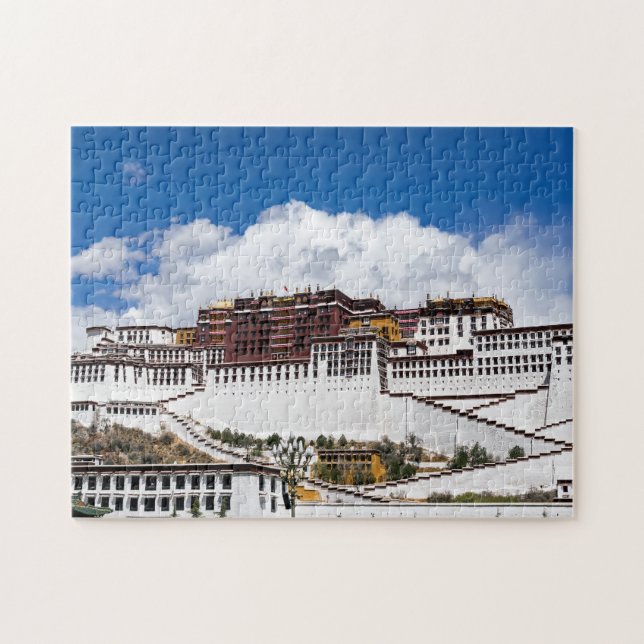 Potala-palatset i Lhasa - Tibet Pussel (Horisontell)