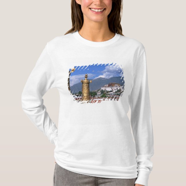 Potala-palatset i Lhasa, Tibet taget från Tee Shirt (Framsida)