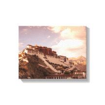 Potala Tibet-Kanvastrycket