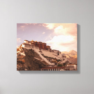 Potala Tibet-Kanvastrycket Canvastryck