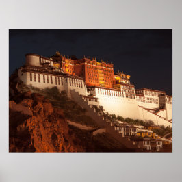 Potala, Tibet, Skriv ut, Poster Pappert (projektio