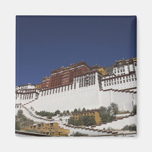 Potalpalatset i Lhasa, Tibet. Magnet (Framsidan)