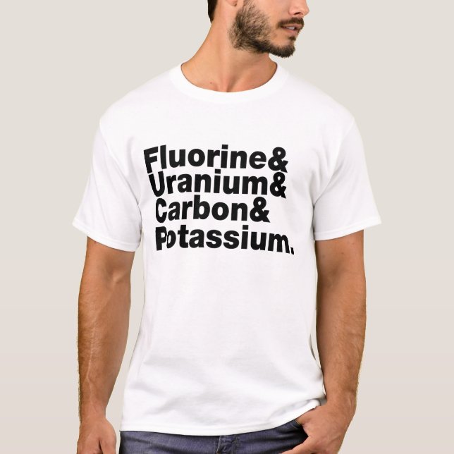 Potassium för fluorurankol tröja (Framsida)