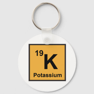 Potassium Keychain Nyckelring