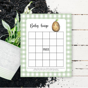 Potatis - Baby shower bingo spel