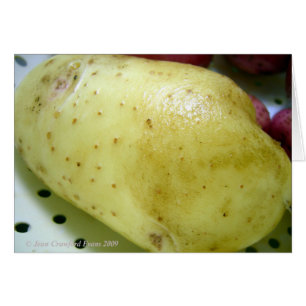 Potatis från Yukon Guld Hälsningskort