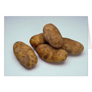 Potatis Hälsningskort