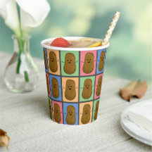 Potatis i Pop Art-stil