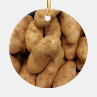 Potatis Julgransprydnad Keramik