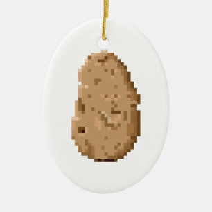 Potatis Julgransprydnad Keramik