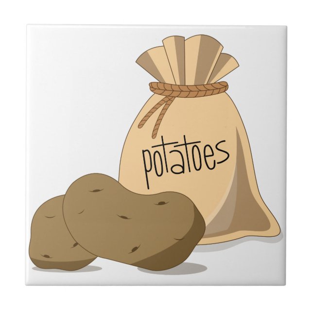 Potatis Kakelplatta (Framsidan)