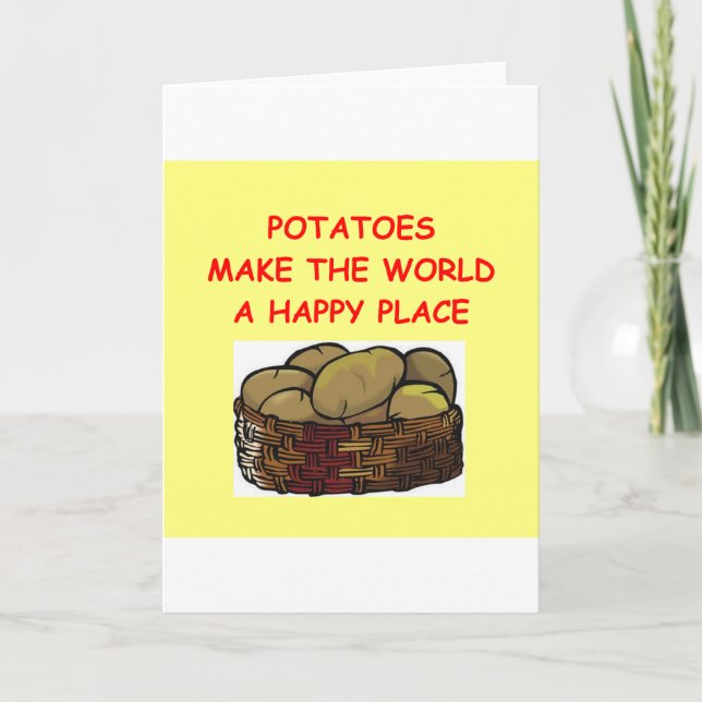potatis kort (Framsida)