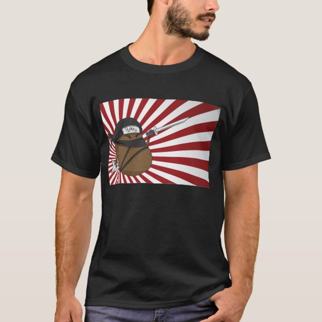 Potatis Ninja Tee (Framsida)