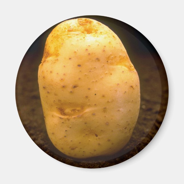 Potatis på smuts magnet (Framsidan)