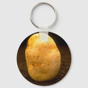 Potatis på smuts nyckelring