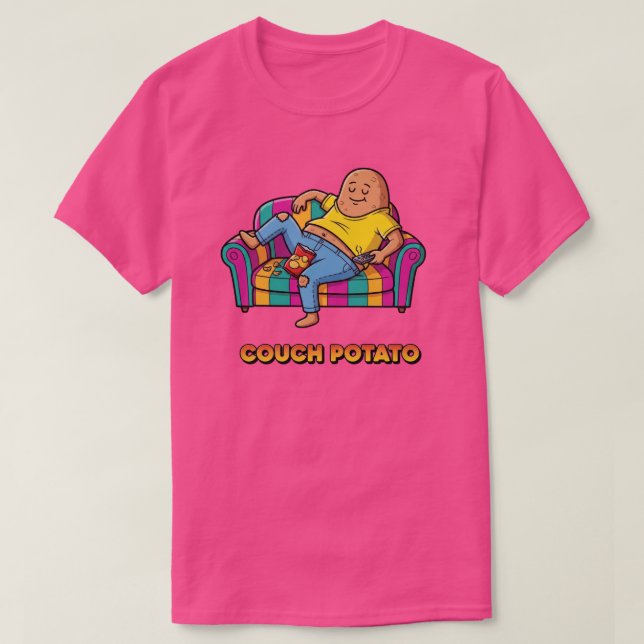Potatis på soffan t shirt (Design framsida)