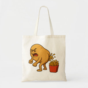 Potatis Pooping French Fries l Roliga French Fries Tygkasse